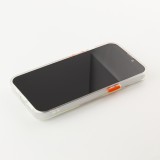Coque iPhone 14 Plus - Caméra clapet avec anneau - Orange