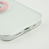 Coque iPhone 14 Plus - Caméra clapet avec anneau - Rose