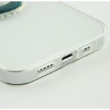 iPhone 14 Case Hülle - mit Kamera-Slider und Ring - Dunkelgrün