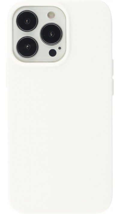 Hülle iPhone 13 Pro - Silicone Mat - Weiss