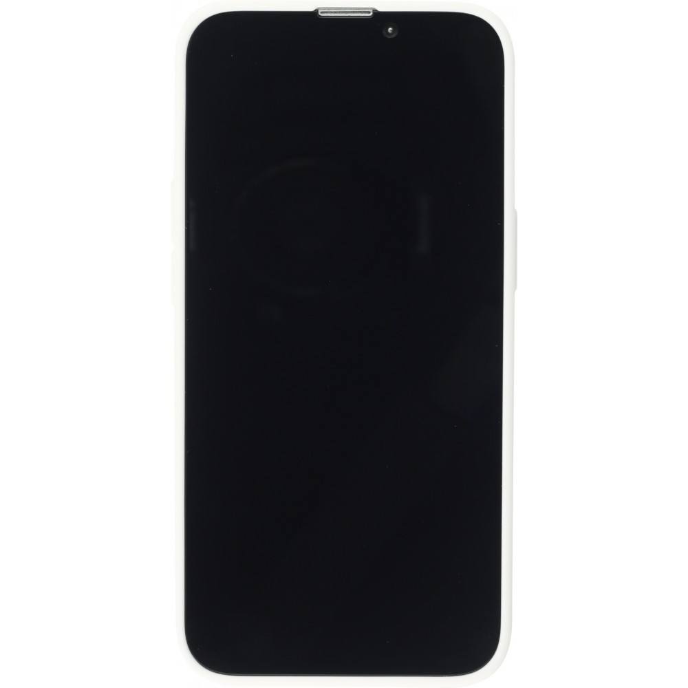 Hülle iPhone 15 Pro Max - Silicone Mat - Weiss