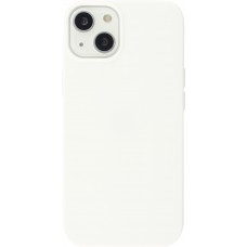 Coque iPhone 13 mini - Silicone Mat - Blanc