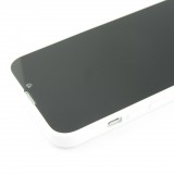 Coque iPhone 15 Plus - Silicone Mat - Blanc