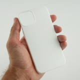 Coque iPhone 13 - Silicone Mat - Blanc
