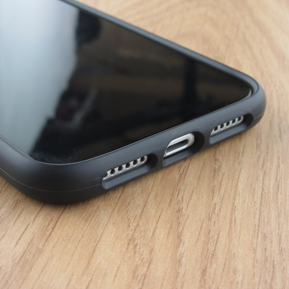 Coque iPhone 15 - Bio Eco-Friendly biodégradable écologique nature - Noir