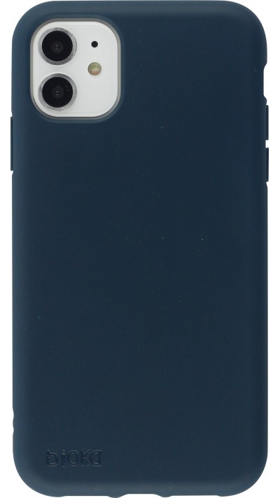 Coque iPhone 11 - Bioka biodégradable et compostable Eco-Friendly - Bleu