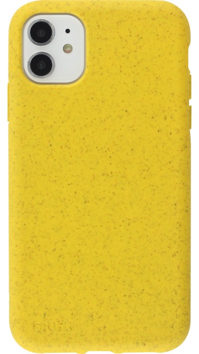 Coque iPhone 11 - Bioka biodégradable et compostable Eco-Friendly jaune