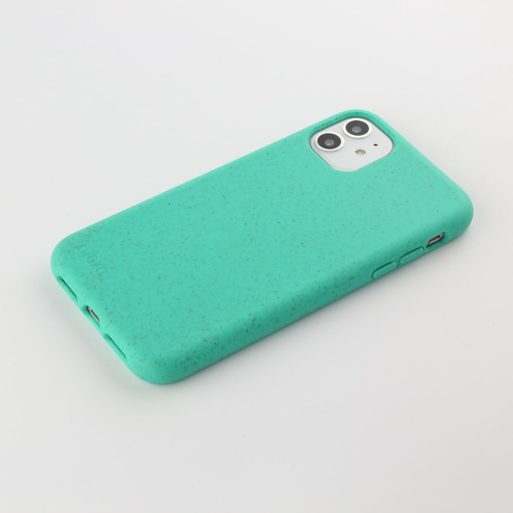 Coque iPhone 11 - Bioka biodégradable et compostable Eco-Friendly - Turquoise
