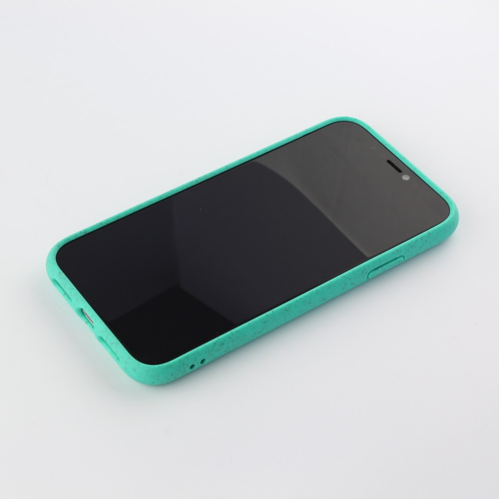 Hülle iPhone 11 - Bioka Biologisch Abbaubar Eco-Friendly Kompostierbar - Türkis