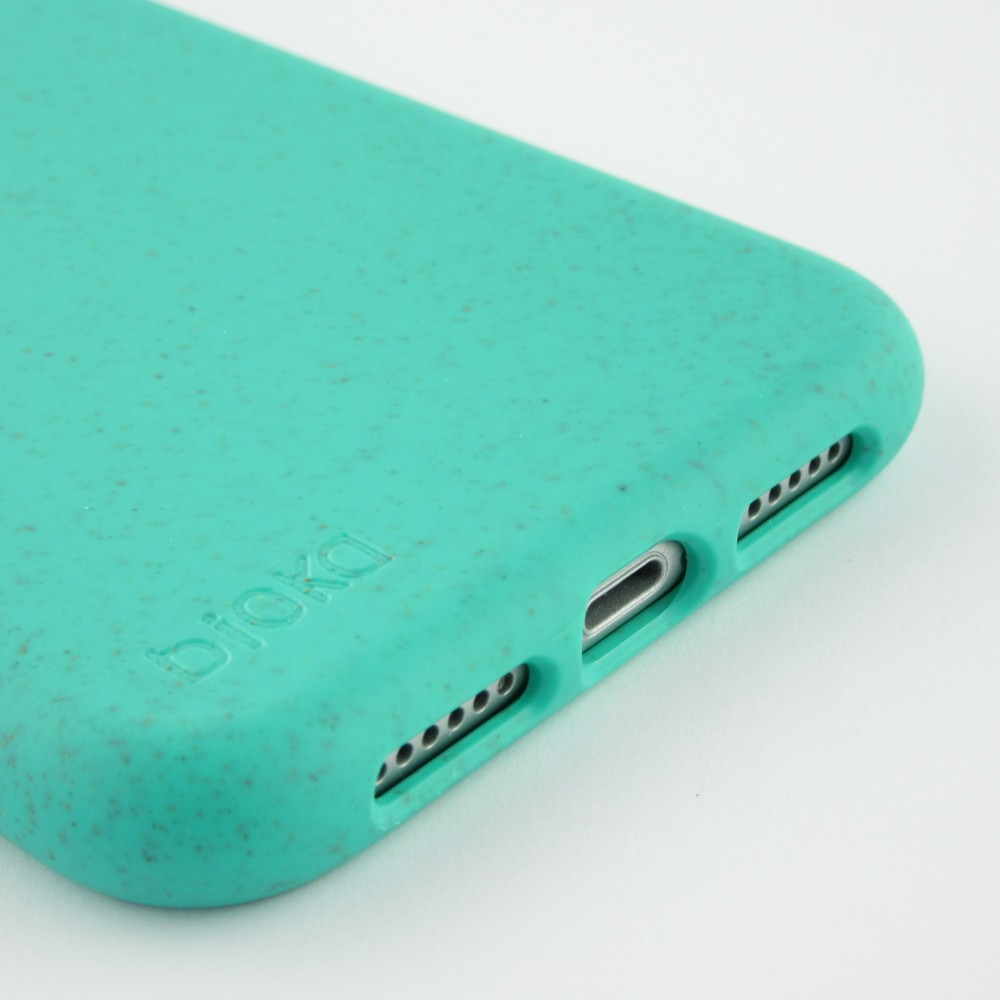 Coque iPhone 11 - Bioka biodégradable et compostable Eco-Friendly - Turquoise