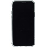 Hülle iPhone 12 Pro Max - Bumper Glass TPU Anti-Schock mit Acryl - Transparent