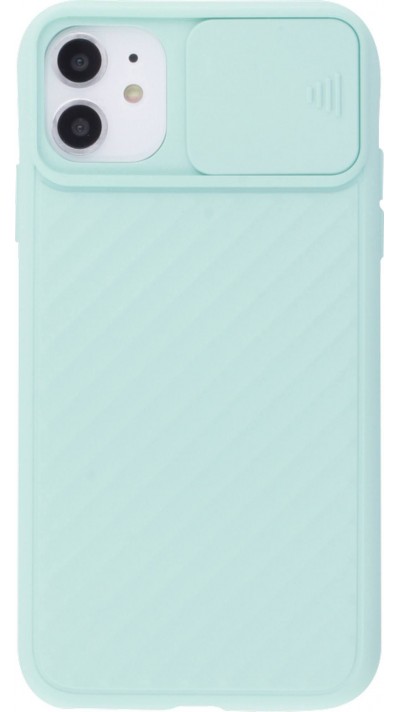 Coque iPhone Xs Max - Caméra Clapet - Turquoise