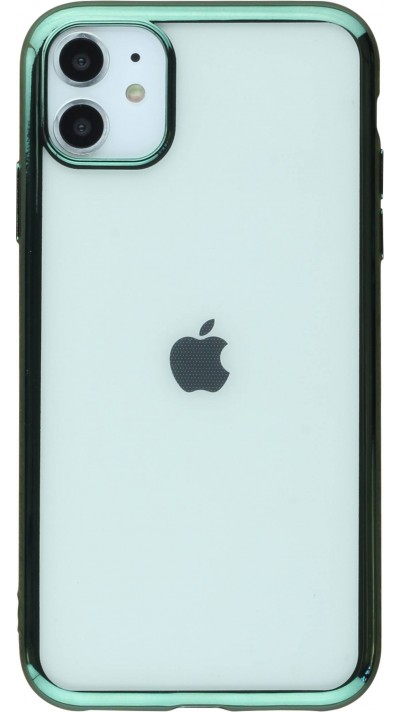 Hülle iPhone 11 - Electroplate grün