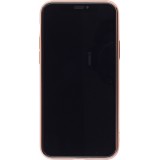 Coque Samsung Galaxy S24 - Gel Bronze avec anneau - Vert foncé