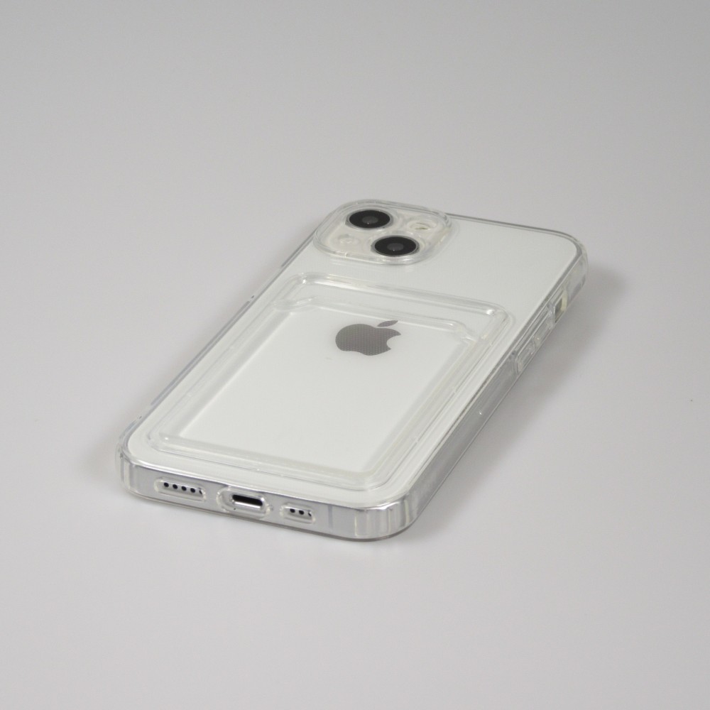 Coque iPhone 11 - Gel Porte-carte - Transparent