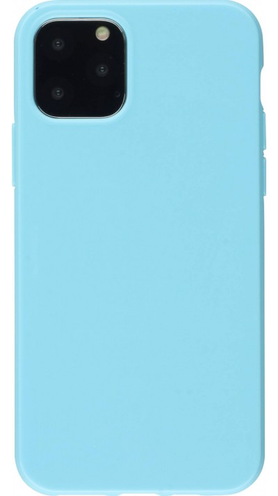 Coque iPhone 12 mini - Gel - Bleu clair