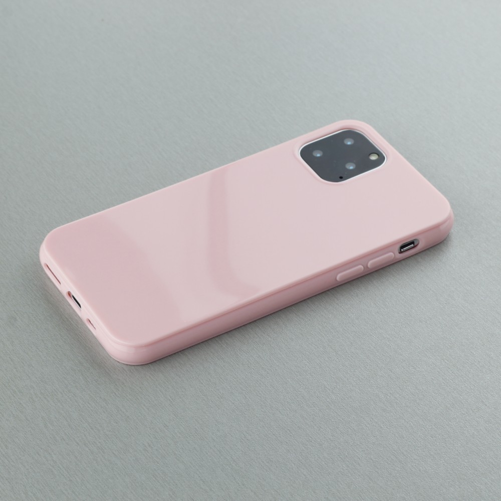 Hülle iPhone 6/6s - Gummi - Rosa
