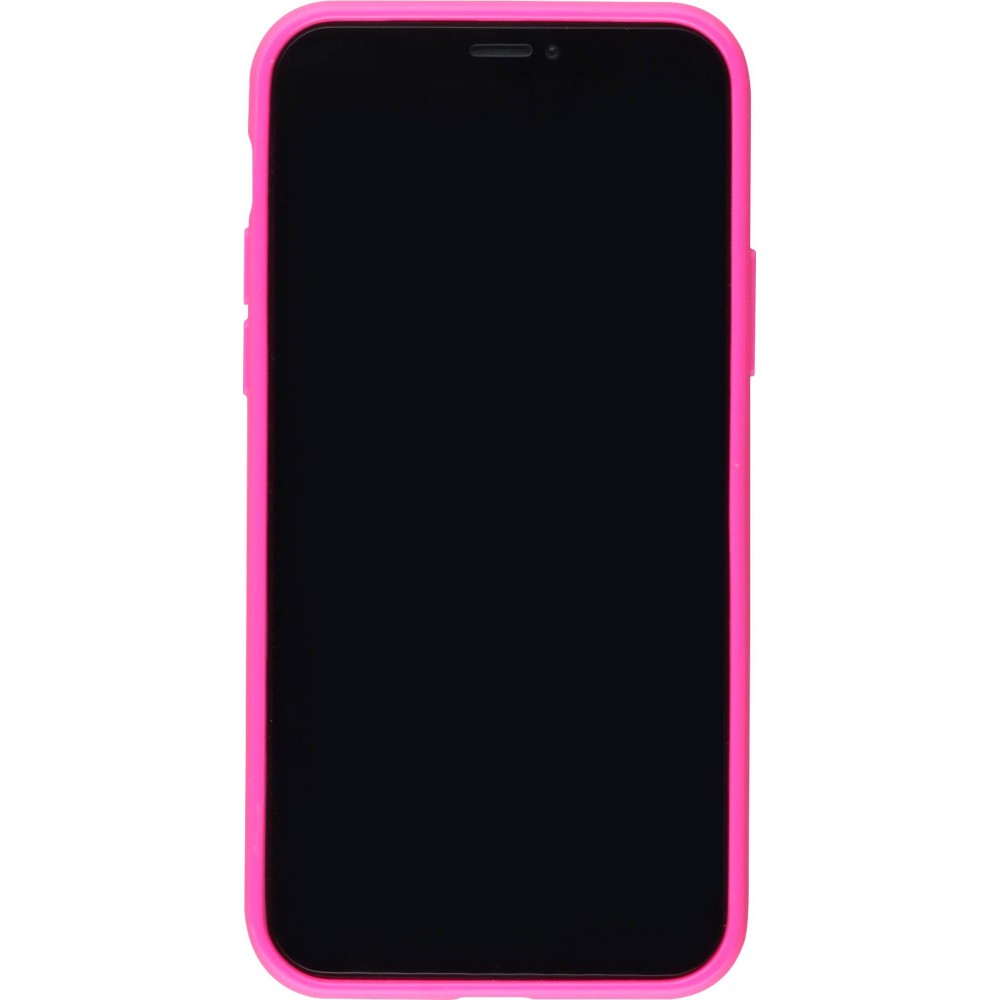 Coque iPhone 12 Pro Max - Gel - Rose foncé