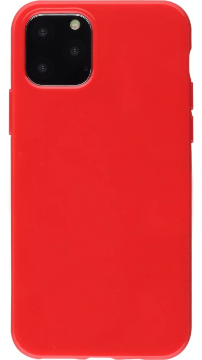 Hülle iPhone 12 / 12 Pro - Gummi - Rot