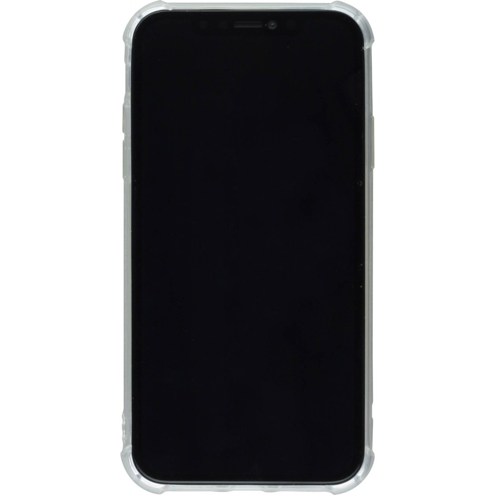 Hülle iPhone 11 - Gummi Transparent Gel Bumper mit extra Schutz für Ecken Antischock