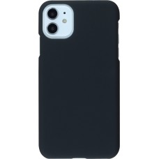 Coque iPhone 11 - Plastic Mat - Noir