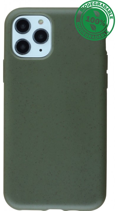Coque iPhone 11 Pro - Bio Eco-Friendly biodégradable écologique nature - Vert foncé