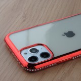 Hülle iPhone 11 Pro Max - Bumper Diamond - Rot