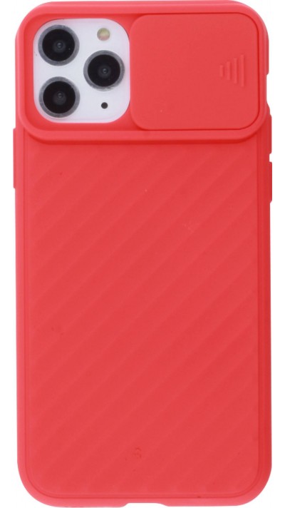 Hülle iPhone 11 Pro Max - Kamera Klappe - Rot