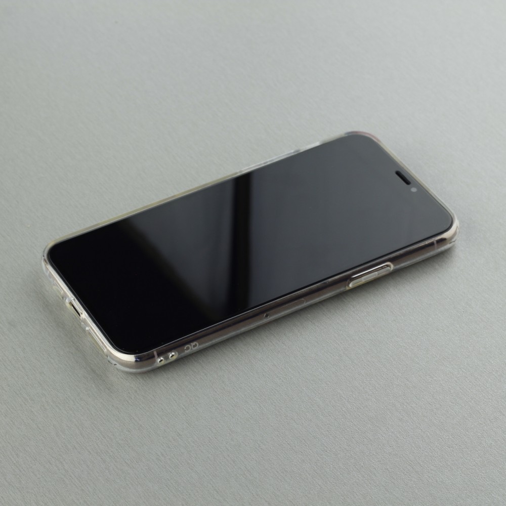 Hülle iPhone 11 - Gummi kleines Herz - Weiss