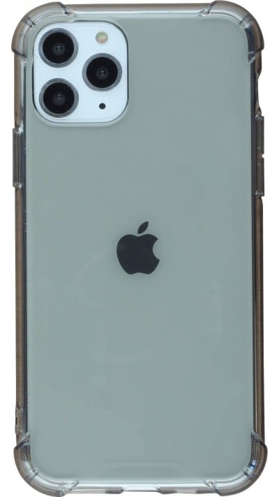 Coque iPhone 11 Pro Max - Gel transparent bumper - Noir