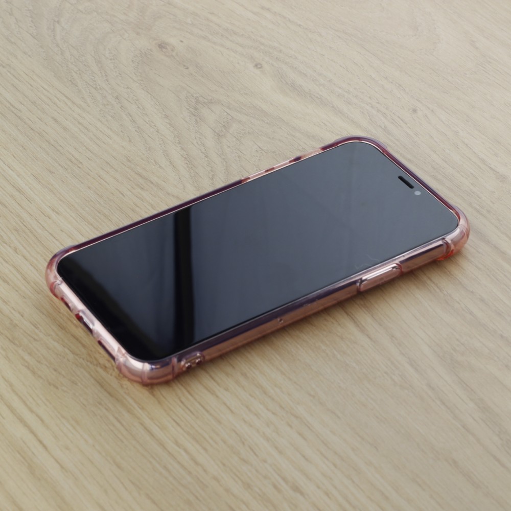 Hülle iPhone 11 Pro Max - Gel transparent bumper - Rosa