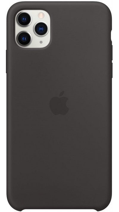 iPhone 11 Pro Case Hülle - Apple Silikon soft touch - Anthrazitgrau