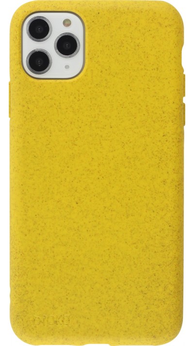 Coque iPhone 11 Pro - Bioka biodégradable et compostable Eco-Friendly jaune