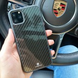 Hülle iPhone 11 Pro - Carbomile Carbon Fiber