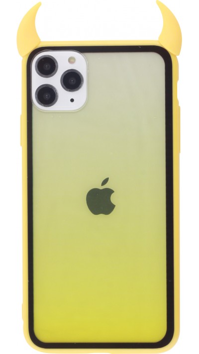 Hülle iPhone 11 Pro - Demon Gradient - Gelb