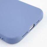 Hülle iPhone 11 Pro Max - Silikon Mat Herz lavendel