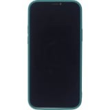 Coque iPhone 12 Pro Max - Silicone Mat Coeur - Vert foncé