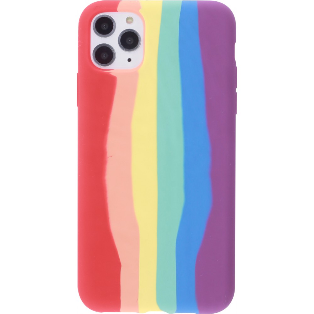 Coque iPhone 11 Pro Max - Soft Touch multicolors
