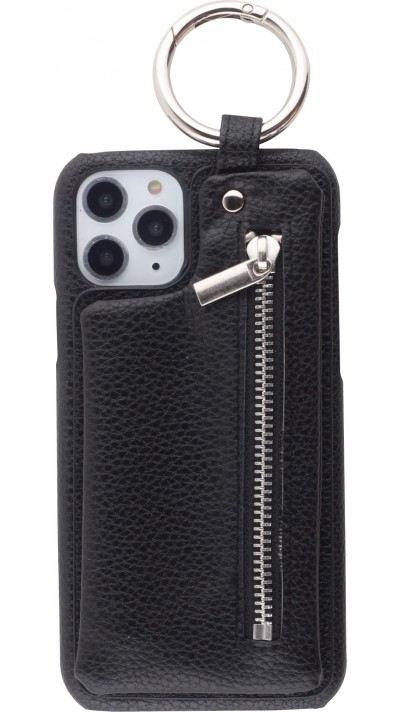 Coque iPhone 11 Pro - Wallet Premium avec boucle