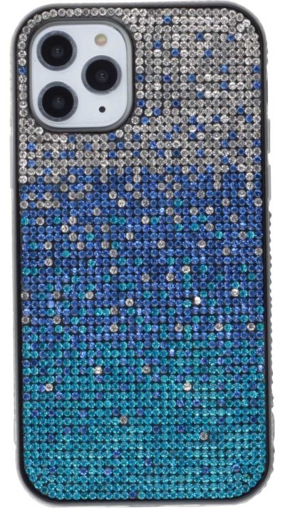 Coque iPhone 11 Pro Max - Shiny Gradient - Bleu
