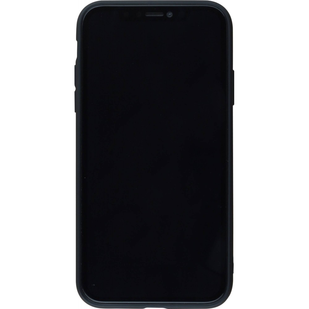 Hülle iPhone 11 Pro Max - Silicone Mat - Schwarz