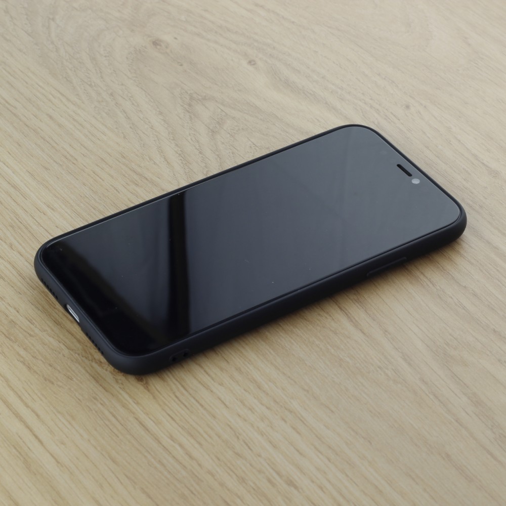 Hülle iPhone 11 Pro Max - Silicone Mat - Schwarz