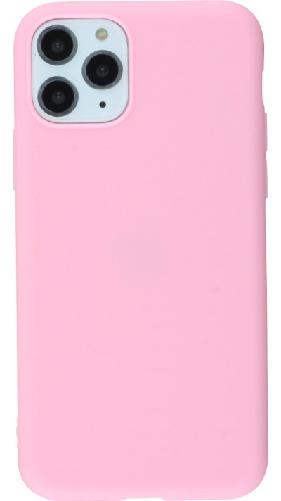 Coque iPhone 11 Pro Max - Silicone Mat - Rose foncé