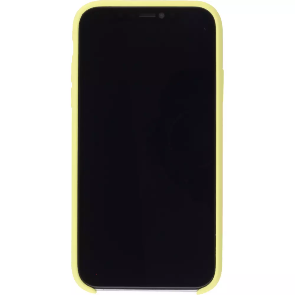 Hülle iPhone 11 Pro - Soft Touch - Gelb