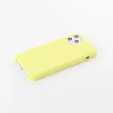 Hülle iPhone 11 Pro - Soft Touch - Gelb
