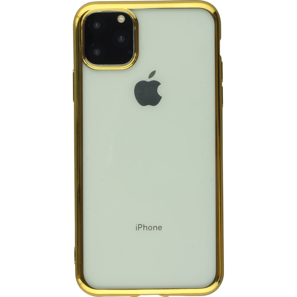 Coque iPhone 11 Pro Max - Electroplate - Or
