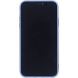 Hülle iPhone 14 Pro Max - Silikon Mat Herz lavendel