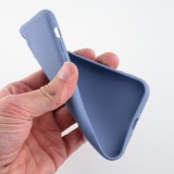 Coque iPhone 13 Pro Max - Silicone Mat Coeur - Lavande