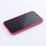 Coque iPhone 11 Pro - Silicone Mat Coeur - Rose