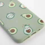 Coque iPhone 12 / 12 Pro - Silicone Mat avocat pattern